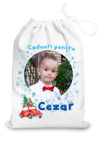 Sac pentru cadouri de Craciun