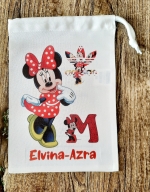 Saculet gradinita  personalizat - marime M