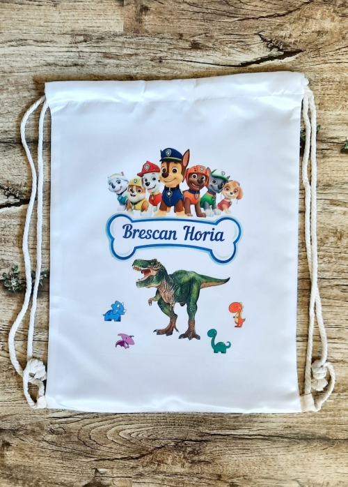 Rucsac /saculet personalizat pentru gradinita/cresa